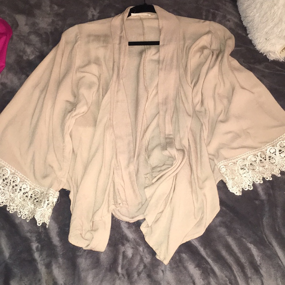 Cardigan style wrap